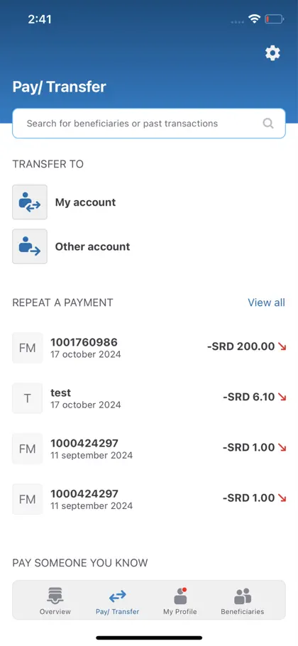 Screenshot 4 von 5 zu Finabank Mobile