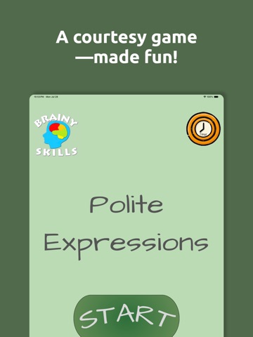 Brainy Skills Expressions iPad screenshot