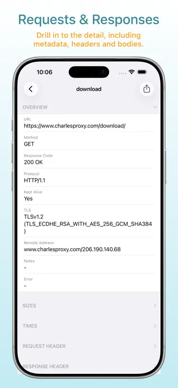 Charles Proxy screenshot 5 of 7