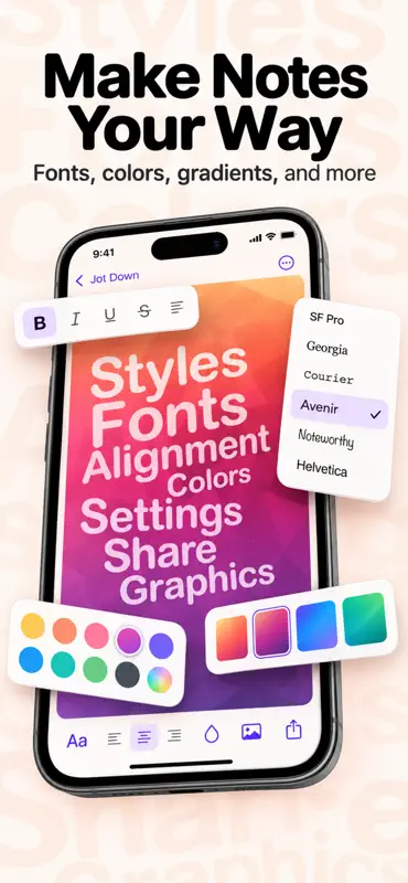 Jot Down: Notizen & Widget screenshot 6 of 10