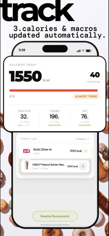 Meal Tracker by hungrX Screenshot 4 of 5