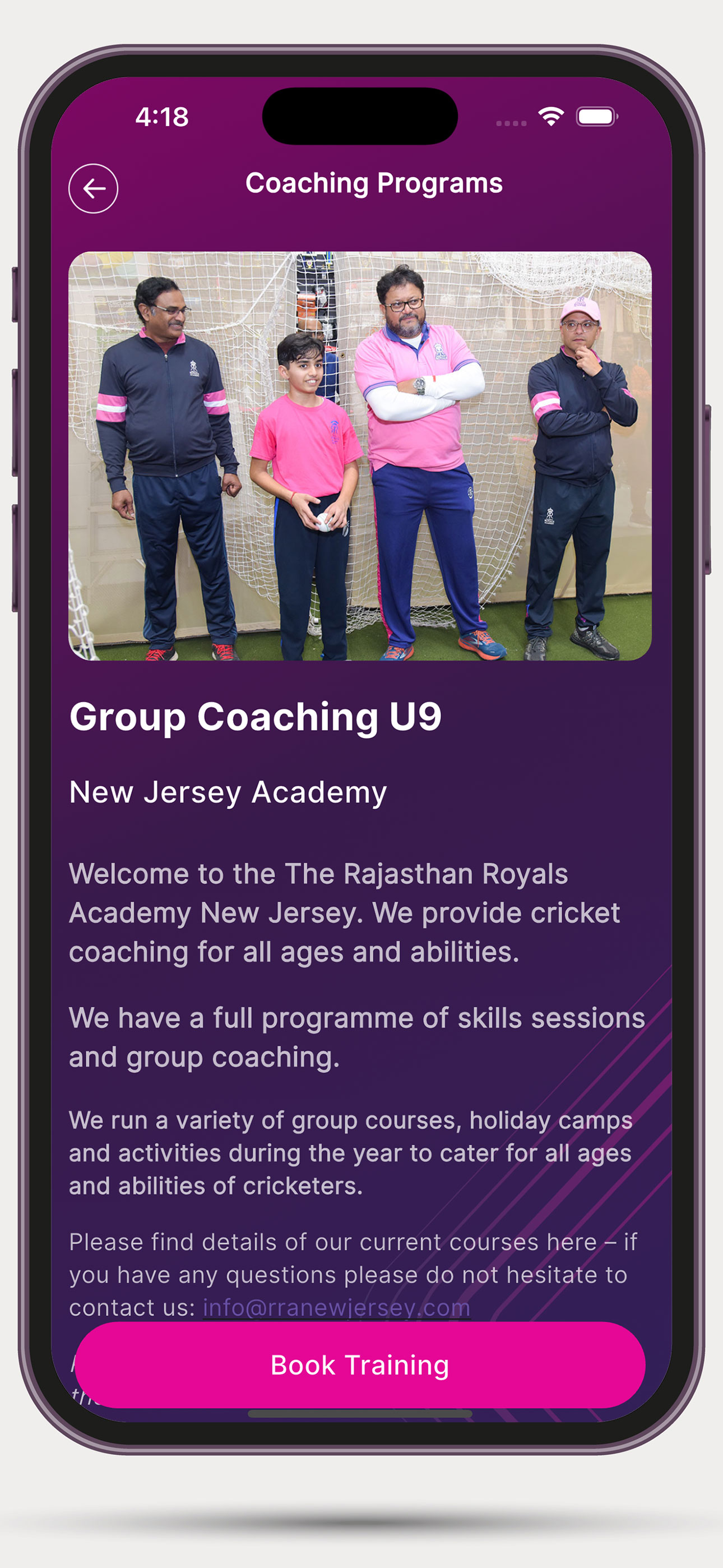 RR Cricket Academy