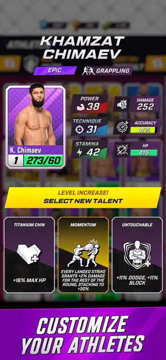 UFC: MANAGER screenshot 5