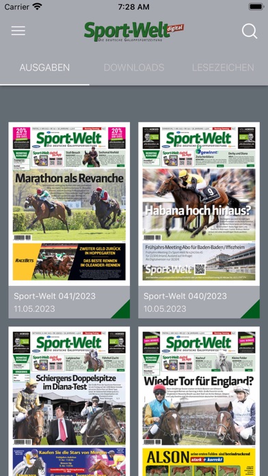 Sport-Welt Screenshot