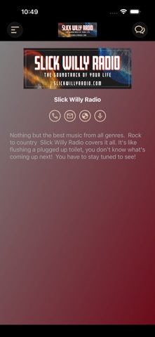 Slick Willy Radio Screenshot 5 of 10