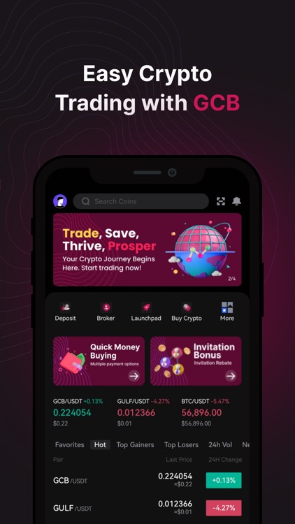 GCB: Buy Bitcoin & Crypto