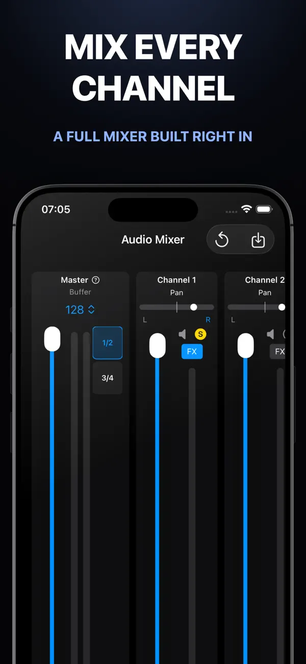 Screenshot #2 pour Boost Pedal: AUv3 Plugin