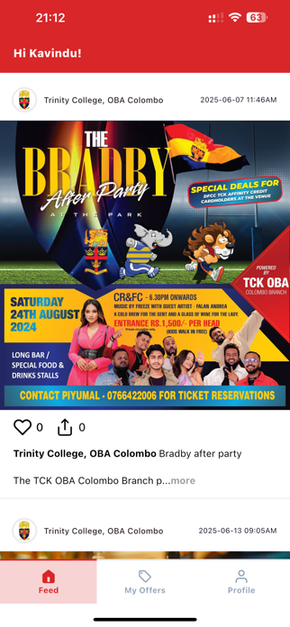 Trinity OBA Colombo Branch Screenshot 3 of 8