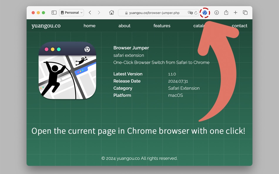 #1. Browser Jumper (macOS) De: 亦伦 谢