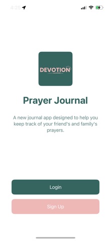Devotion Prayer Journal screenshot