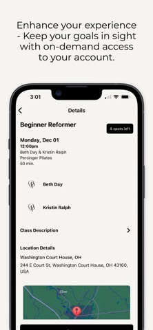 Persinger Pilates screenshot