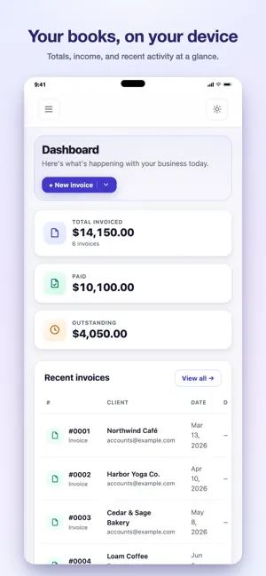 Local Invoice & Estimate Maker screenshot 2