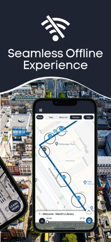 Dublin Offline GPS Audio Guide screenshot