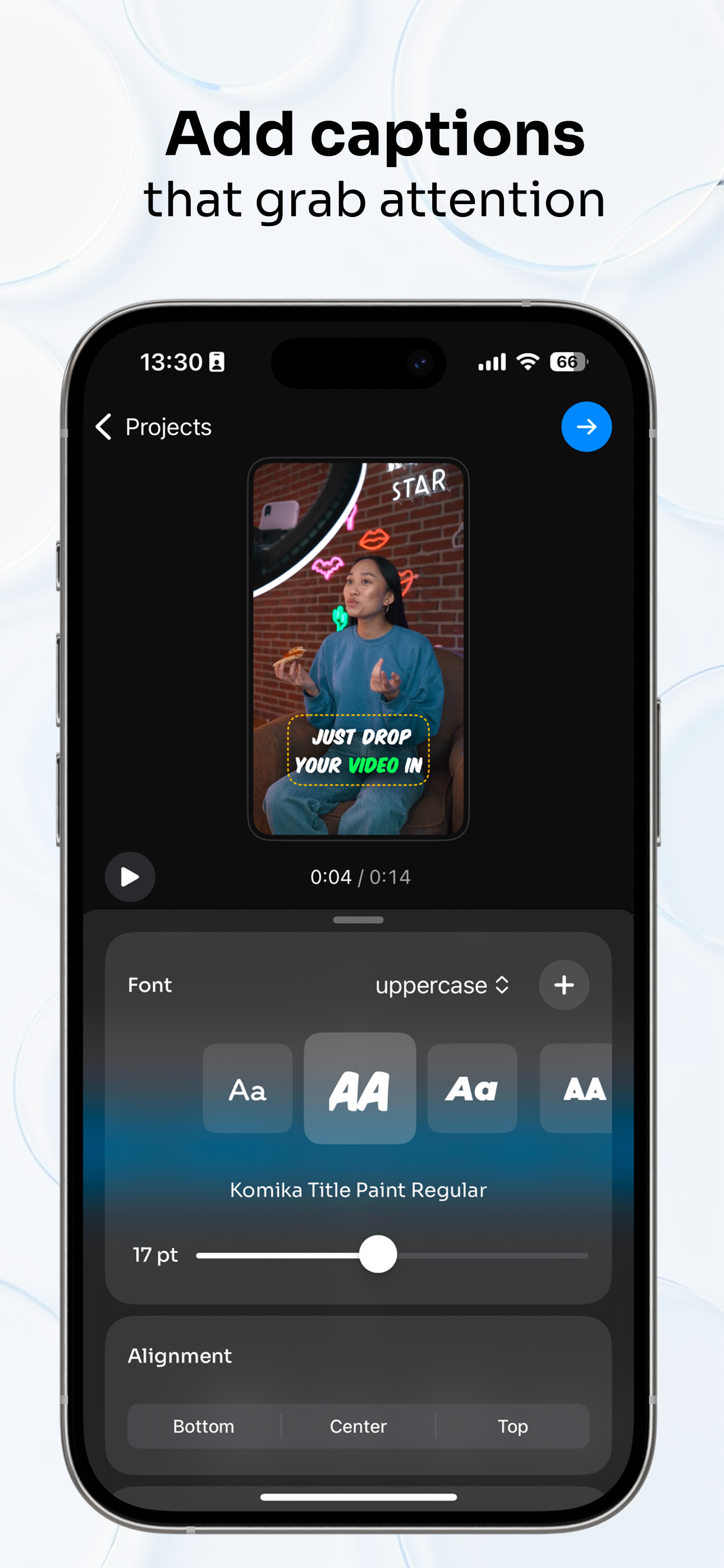 Scribo: AI Captions for Videos