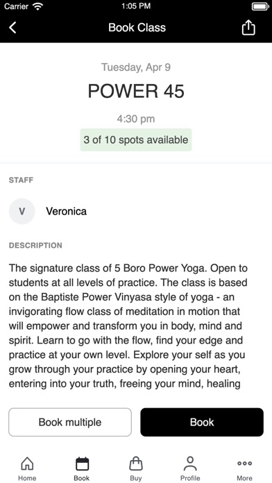5 Boro Power Yoga NY Screenshot