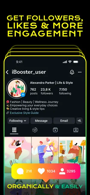 Likes for Instagram: iBooster screenshot 2