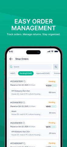 Packly Business Manager screenshot
