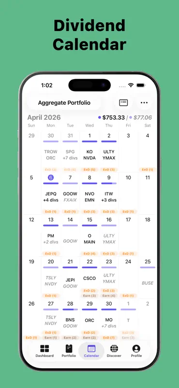 Dividend Tracker - DivTracker screenshot 3 of 7