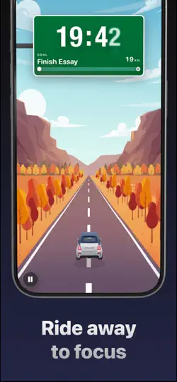 Focus Ride - Deepfocus Timer iPhone Ekran Görüntüsü 3