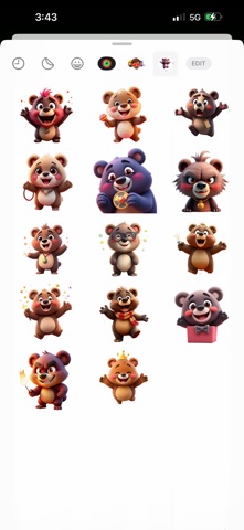 布姆熊贴纸 screenshot