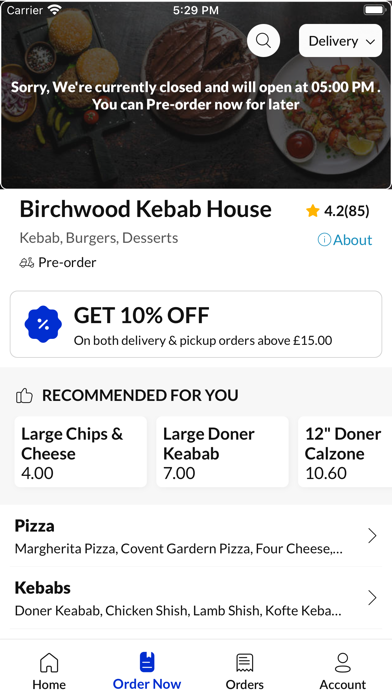 Birchwood Kebab House Screenshot