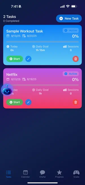 TAIME screenshot 1
