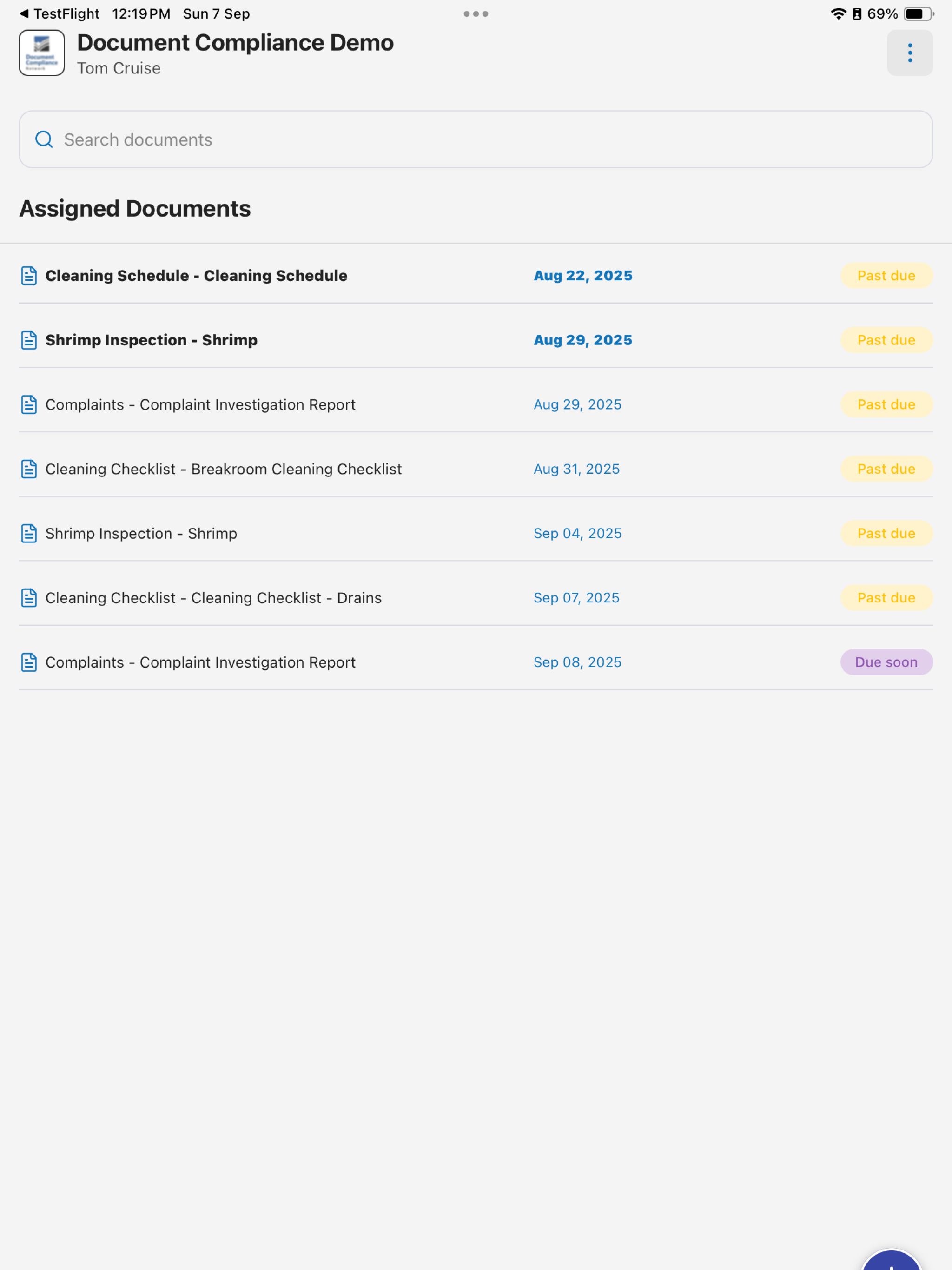 Document Compliance Network screenshot 7