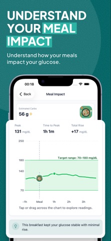 CarbTrack: Glucose Tracker Screenshot 3 of 6