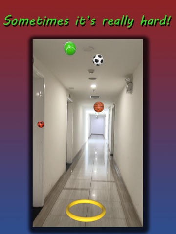 Catch The Ball 3D AR iPad screenshot