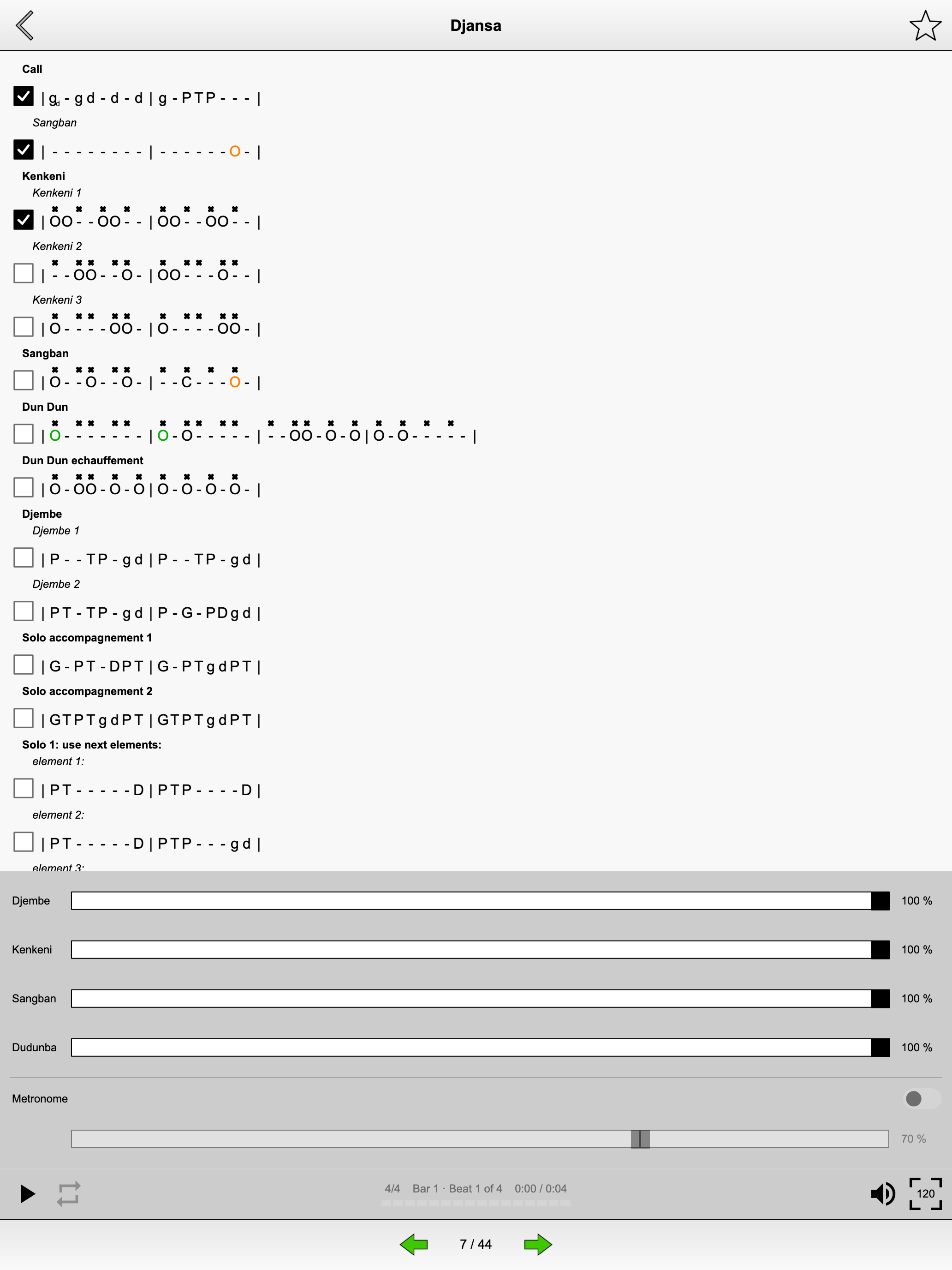 Djembe Rhythms Percussion screenshot 12