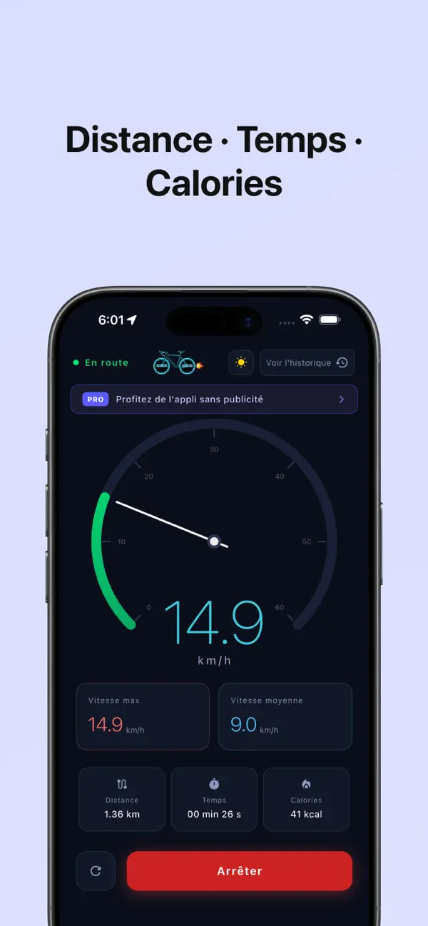 Screenshot #2 pour Jasog PRO - Compteur Vélo