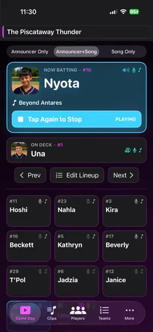 Roll Call: Walk-Up Music screenshot 1