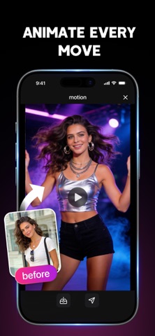 Muse AI: Photo to Video iPhone screenshot