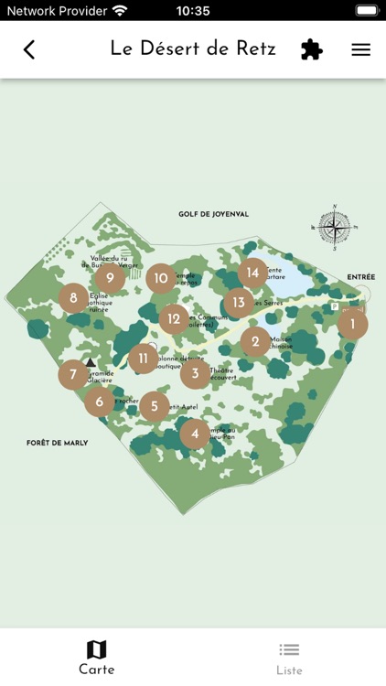 Désert de Retz - visit