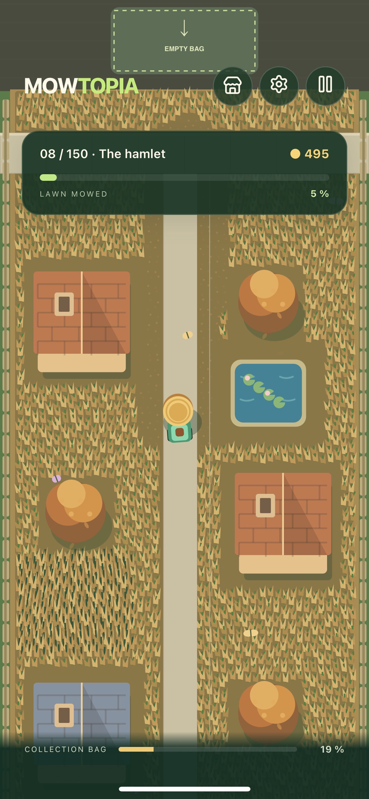 Screenshot 4 of Mowtopia