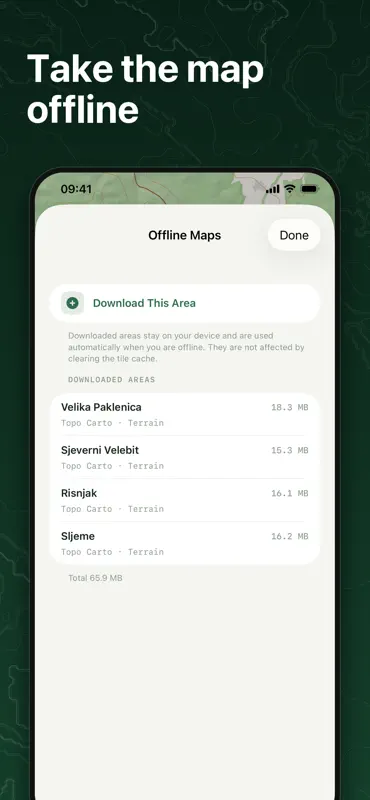 Topo Maps & Trails Offline screenshot 5 of 5