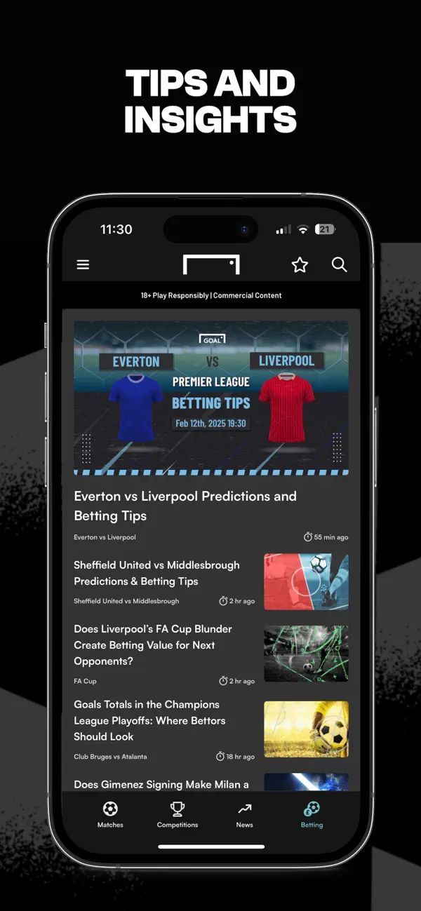 Screenshot #3 pour GOAL Live Scores