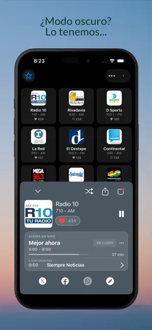 Radios Argentina - AM y FM screenshot 4