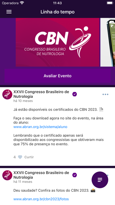 Congresso ABRAN CBN 2024 Screenshot