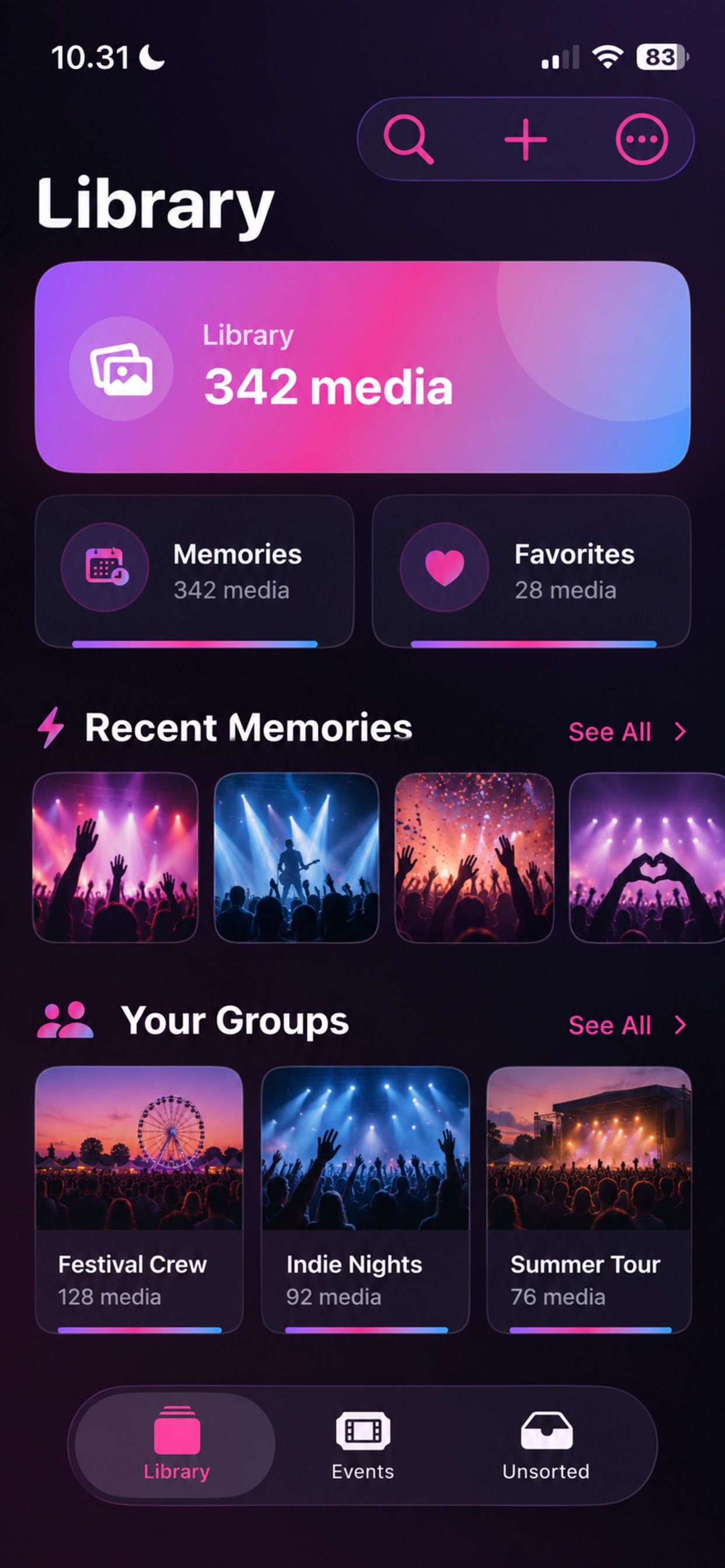 Screenshot 1 of ConcertRoll