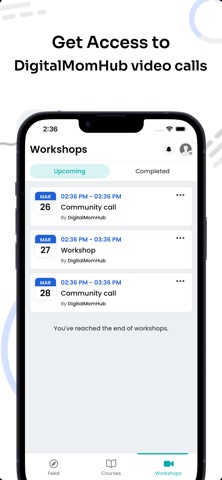 Digital Mom Hub iPhone screenshot