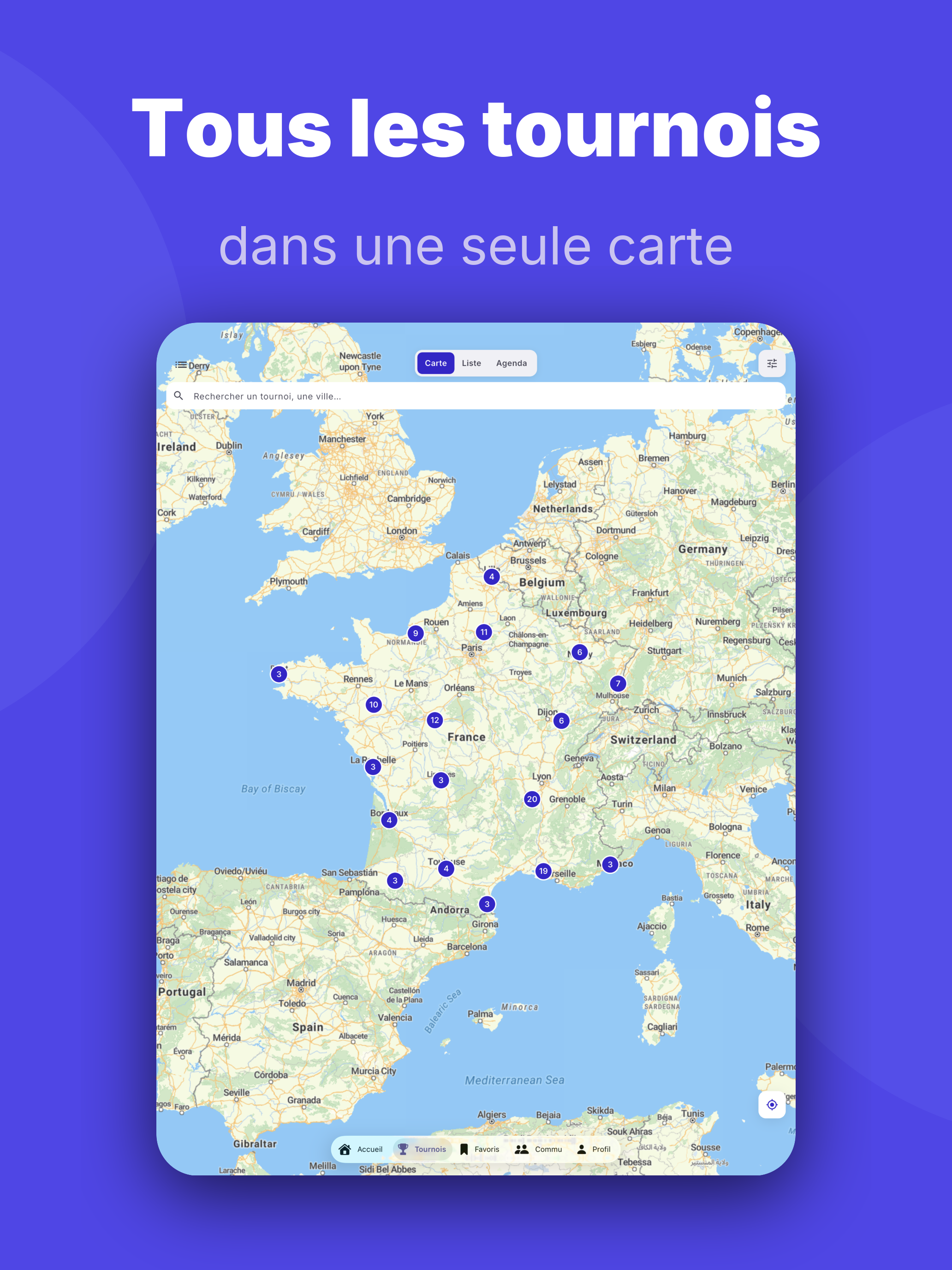 PingMap - Tournois Ping screenshot 10