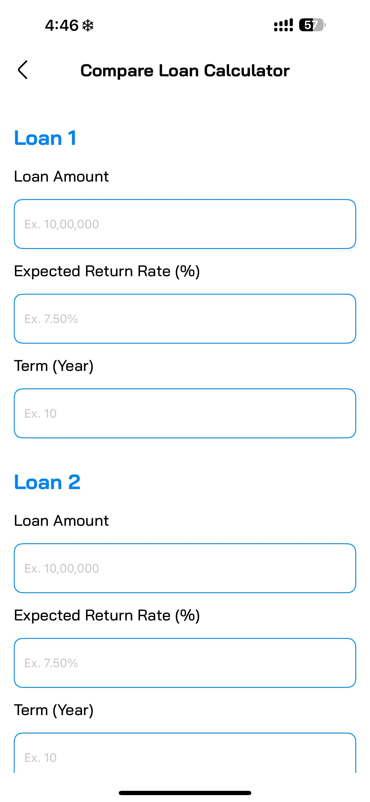 All in One EMI Calculator screenshot 7