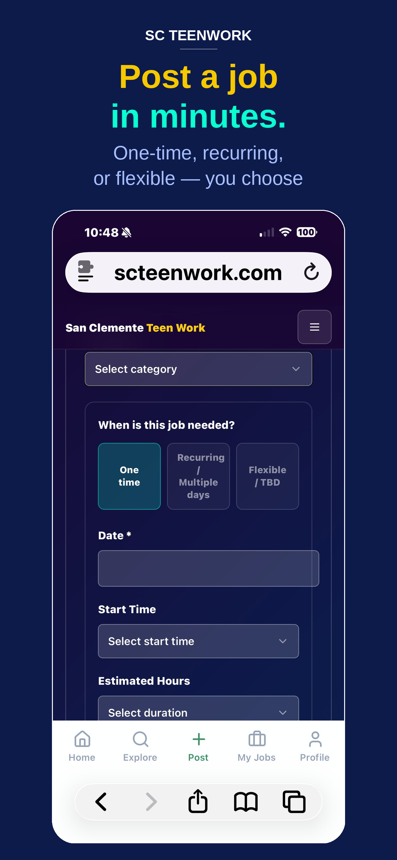 San Clemente Teen Work screenshot 5