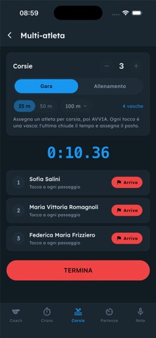 AlèSwim screenshot
