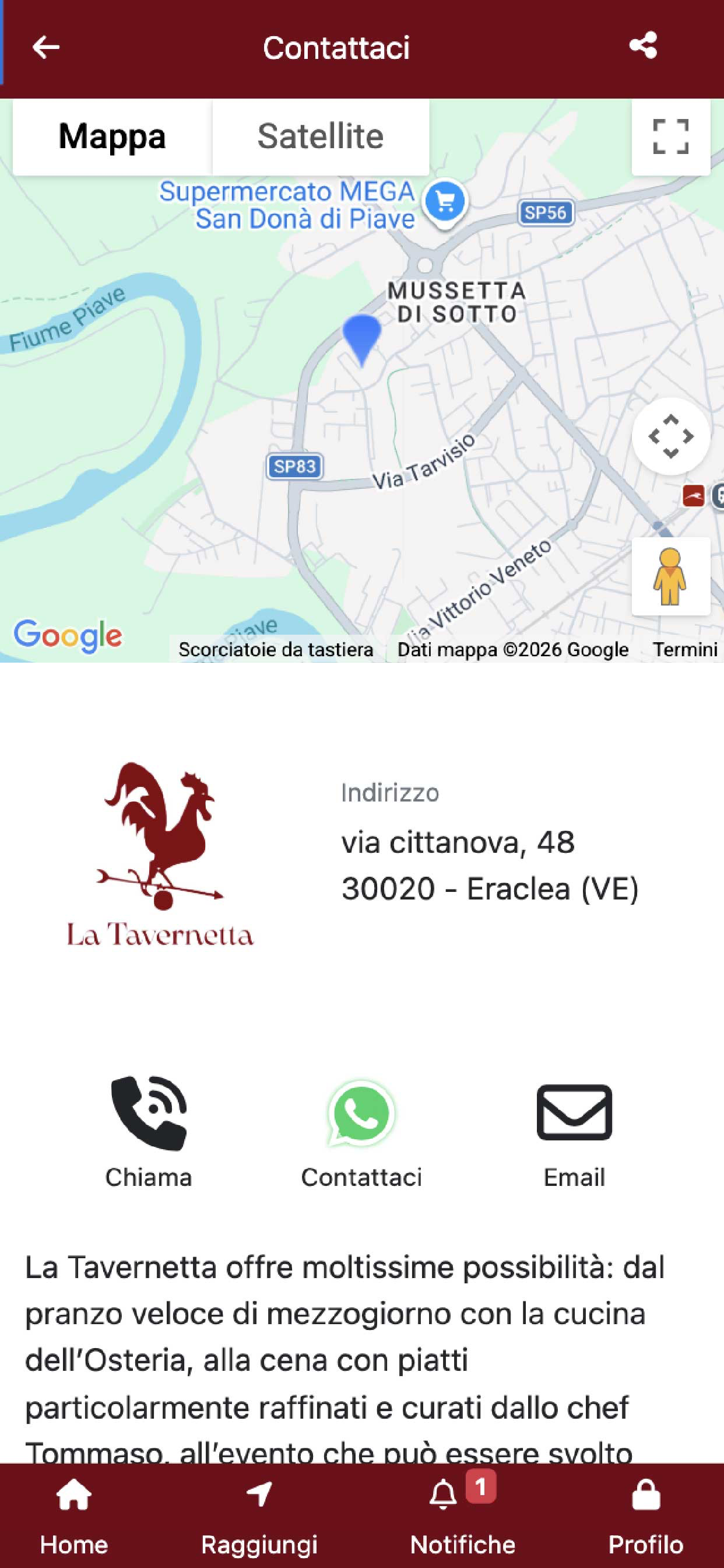 Ristorante La Tavernetta screenshot 3