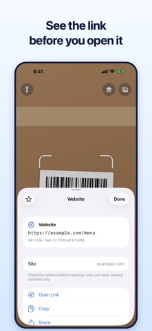QR & Barcode Scanner: No Ads screenshot 4