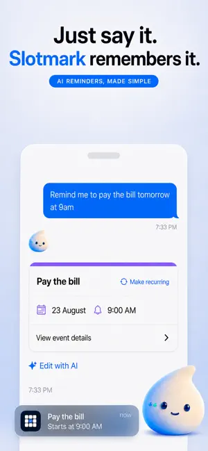 Slotmark: Reminder & To Do screenshot 1