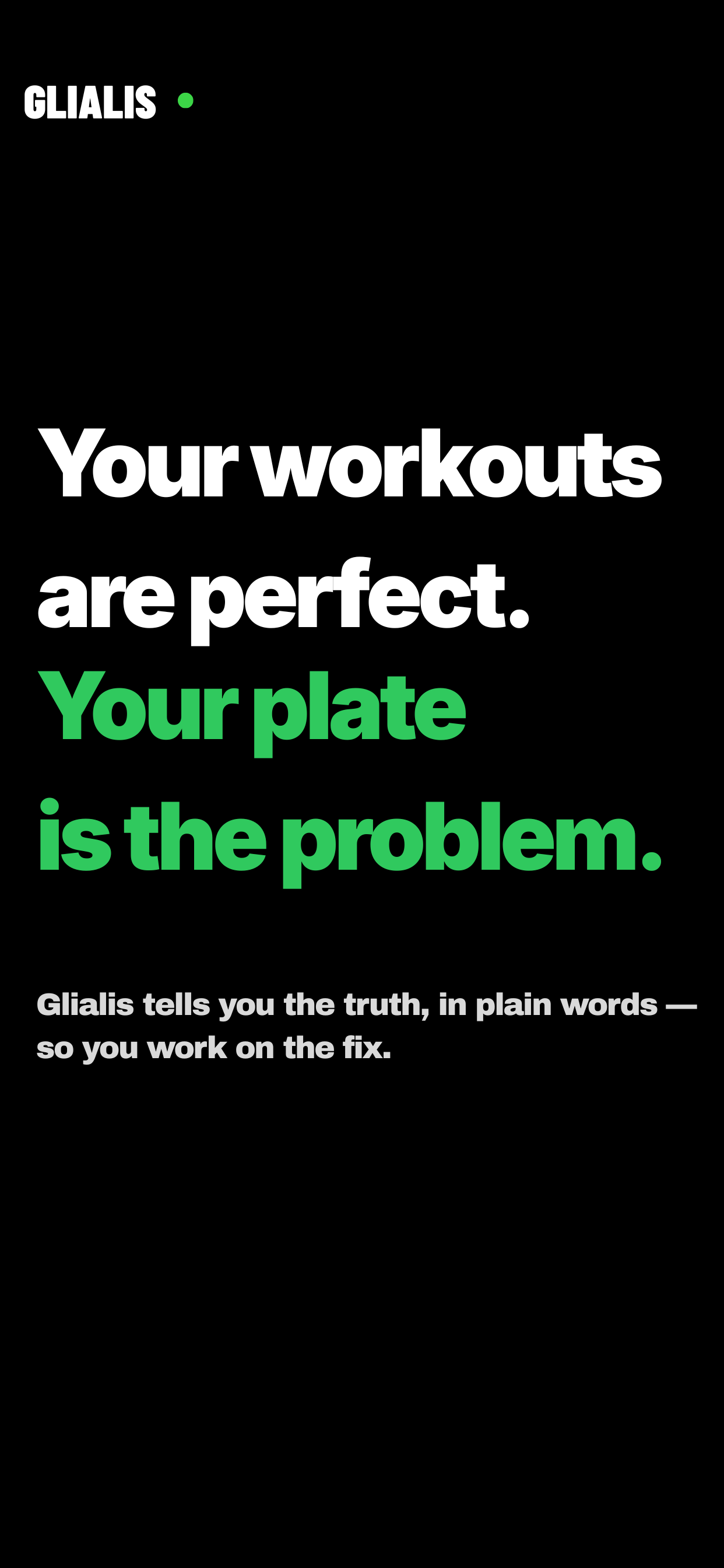 Glialis - AI Fitness Coach