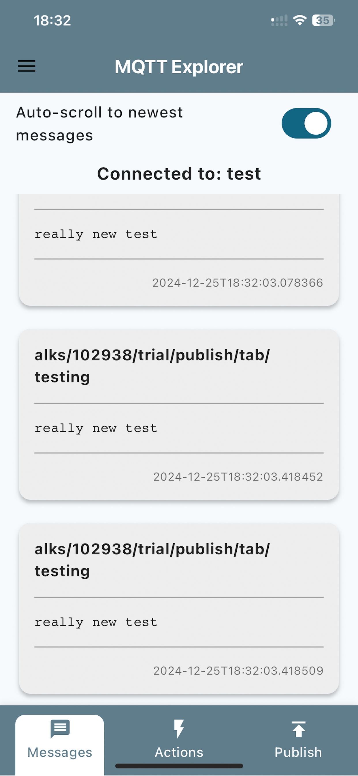 MQTT Developer